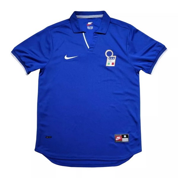 Authentic Camiseta Italy 1ª Retro 1998 Azul